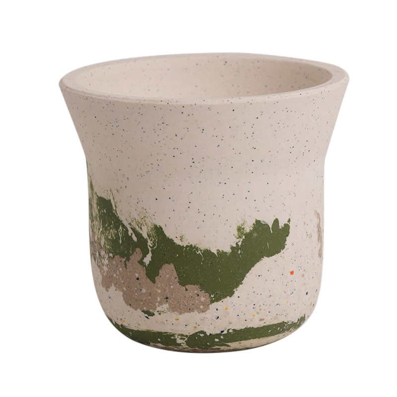 Handmade Rustic Planter in Earth Tones – Natural Clay Pot