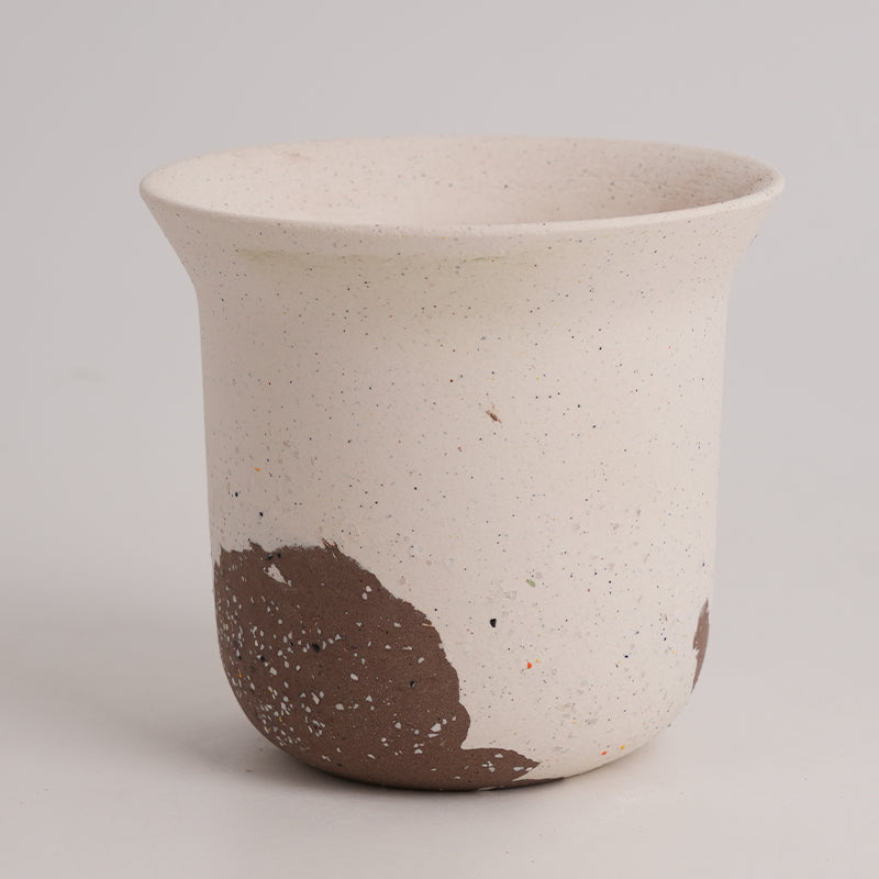 Handmade Rustic Planter in Earth Tones – Natural Clay Pot